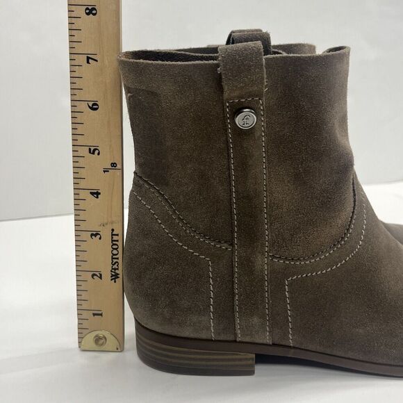 Frye & Co Women's Boots Size 7.5 Sarah Shortie Ankle Boots Suede Western Casual - Picture 12 of 14